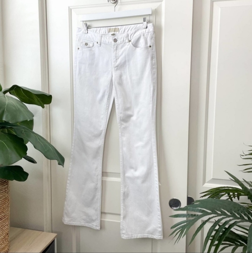Banana Republic White Denim Bootcut 29/8 Jeans